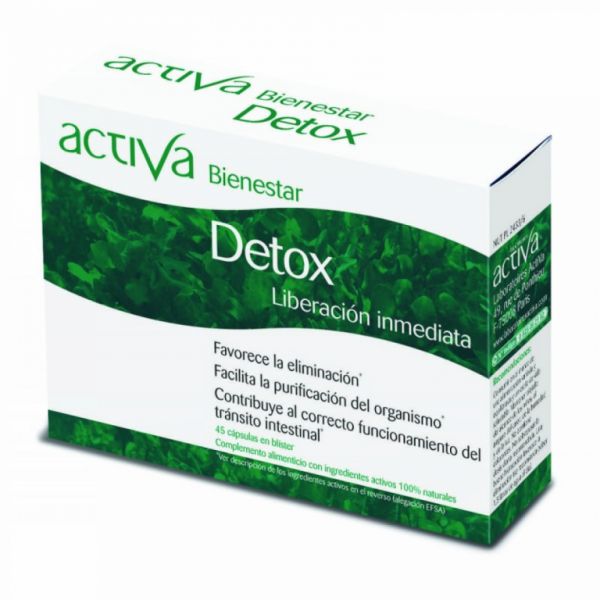 Bienestar detox 45 Cápsulas - ACTIVA