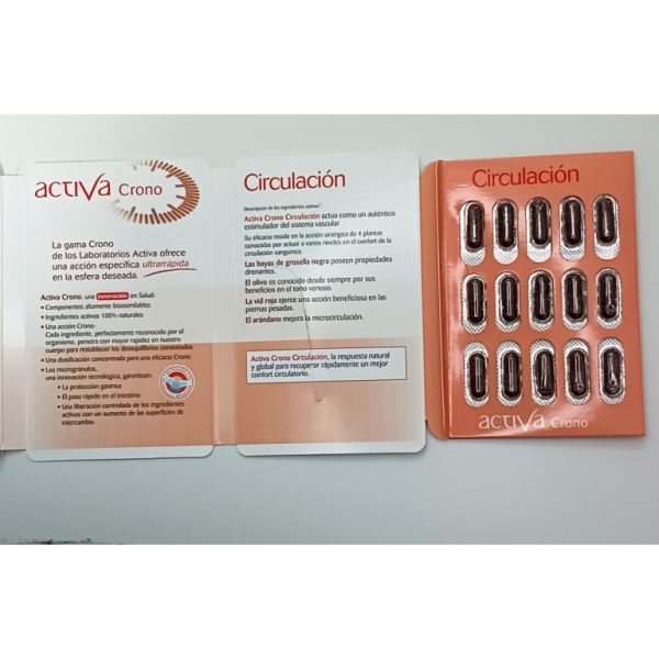 Chrono circulation 15 Capsules - ACTIVA Img 4