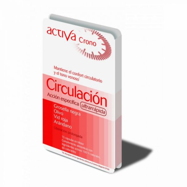 Cronocirculação 15 Cápsulas - ACTIVA