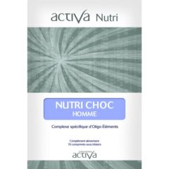 Acheter ACTIVA Nutri choc homme 70 gélules Par 14,00€