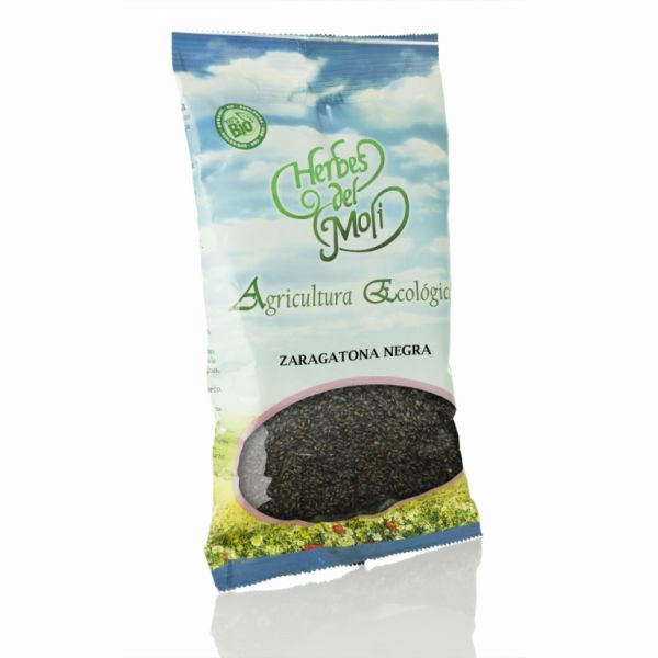 Semi Zaragatona Negra Eco 80 g - HERBES DEL MOLI