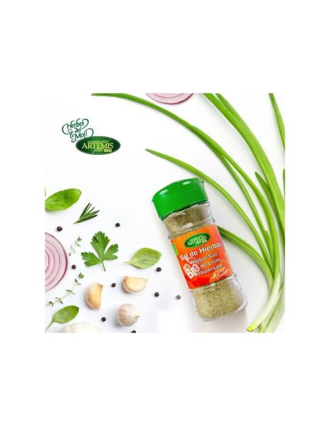 Pot de sel aux herbes 65 gr - ARTEMISBIO