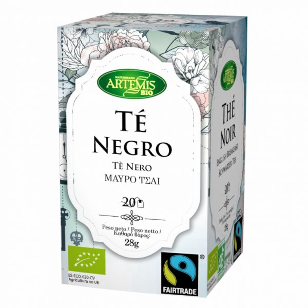 Eco Black Tea 20 Filters - ARTEMISBIO