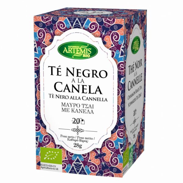 Té Negro Canela 20 Filtros - ARTEMISBIO