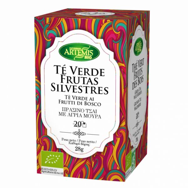 Chá Verde Frutos Silvestres Eco 20 Filtros