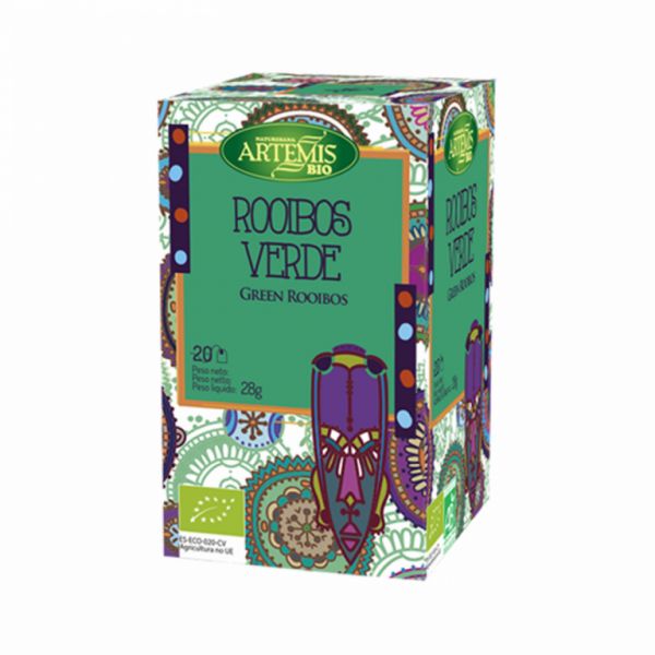 Rooibos verde Eco 20 Filtros - ARTEMISBIO