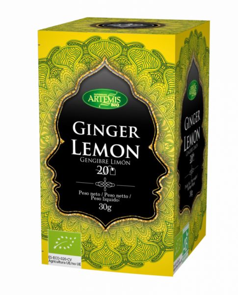 Ginger lemon Eco 20 Filters - ARTEMISBIO