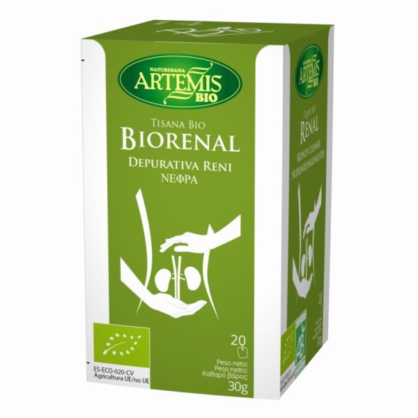 Biorenal T Eco kruidenthee 20 filters - ARTEMISBIO