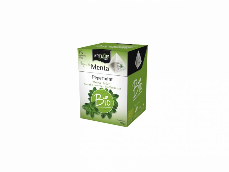 Feuilles de menthe pyramidale 15 x 1,5 grammes