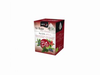 Buy ARTEMISBIO Red Tea Wild Fruits Eco Pyramid 15X1,5 gr By 4,14€