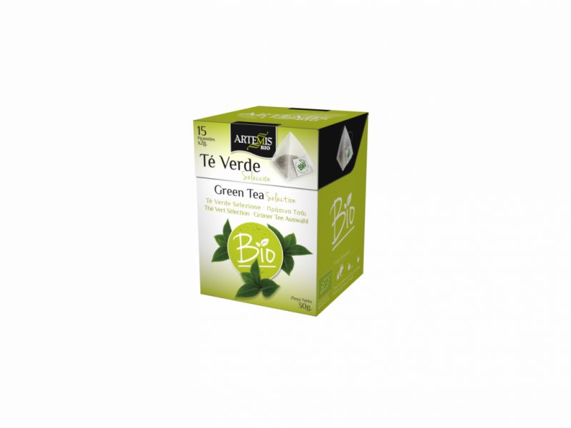 Chá Verde Eco Pirâmide 15 x 1,5 gr - ARTEMISBIO