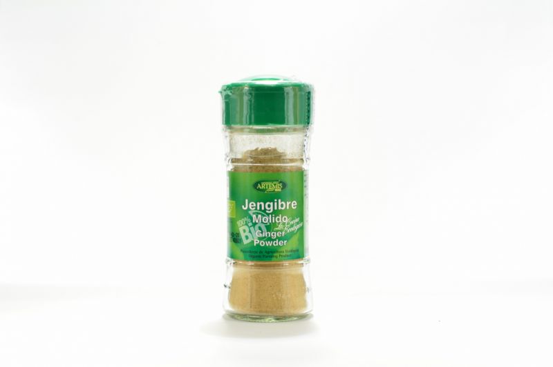 Ground ginger Eco jar 25 gr - ARTEMISBIO