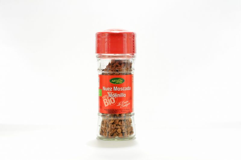 Nootmuskaat Eco molenpot 25 gr - ARTEMISBIO