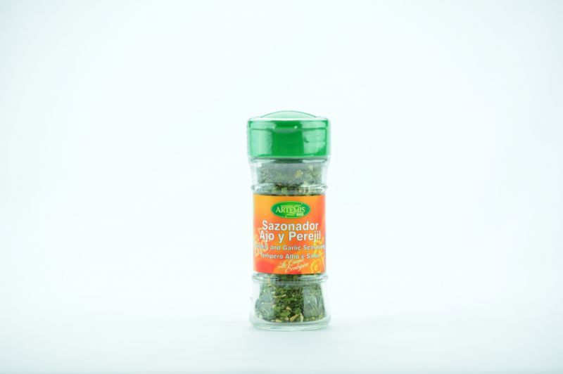 Eco garlic and parsley seasoning jar 28 gr