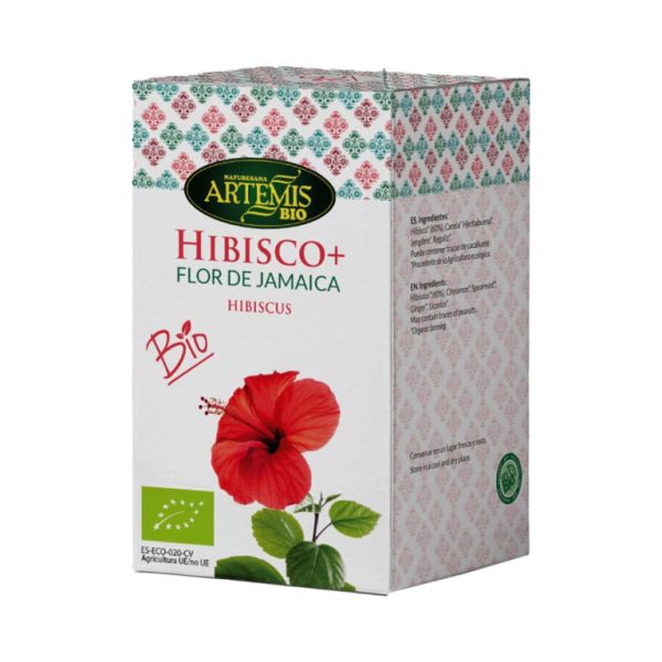 Hibiscus en Jamaica bloemeninfusie met kruiden 20 zakjes