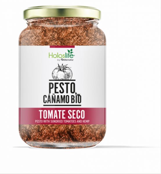 Pesto con Tomate Seco y Cañamo Bio 140 g