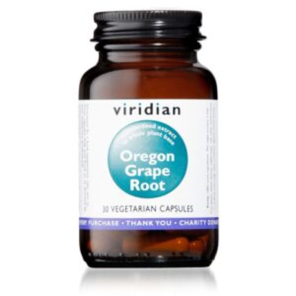 OREGON GRAPE ROOT EXTRACT 30 Vcaps - VIRIDIAN