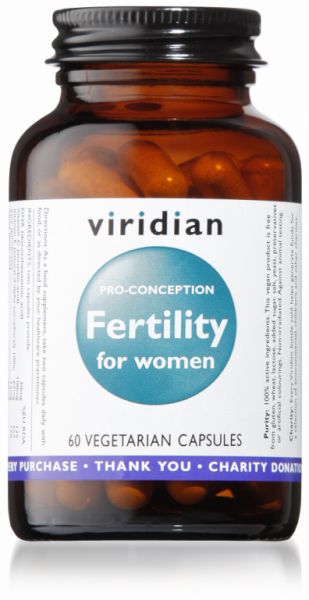 FERTILITY FOR WOMEN 60 Vcaps - VIRIDIAN