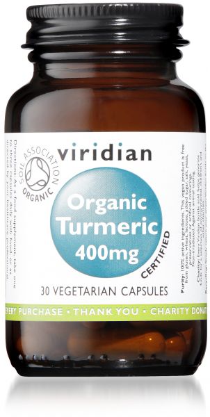 BIO CURCUMA 400mg 30 Vcaps - VIRIDIAN