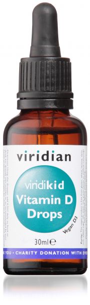 VIRIDIKID VITAMIN D3 VEGAN 400 IE DROPPAR 30 ml