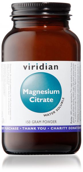 CITRATE DE MAGNÉSIUM EN POUDRE 150 gr - VIRIDIAN