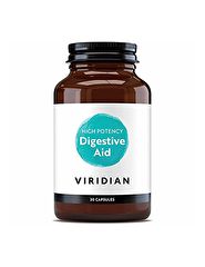 Buy VIRIDIAN High potency digestive aid 30 Vegetable Capsules By 11,95€