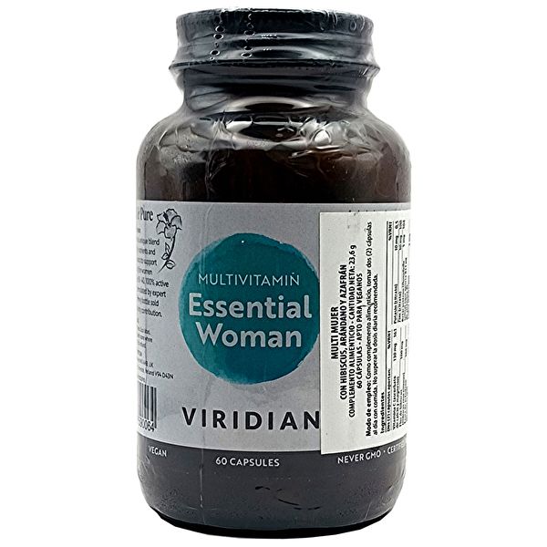 Essential Woman Multivitaminas 60 cápsulas vegetais Img 2