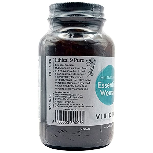 Essential Woman Multivitamines 60 càpsules vegetals Img 5