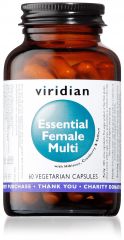 Comprar VIRIDIAN Essential Woman Multivitaminas 60 cápsulas vegetais Por 38,95€