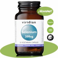 Comprar VIRIDIAN SELENIO 200 ug  30 Vcaps Por 10,95€