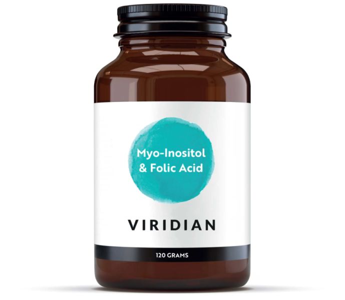 Myo-Inositol i Àcid Fòlic 120 g - VIRIDIAN