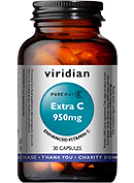 EXTRA VITAMIN C 950 mg 30 Vcaps - VIRIDIAN