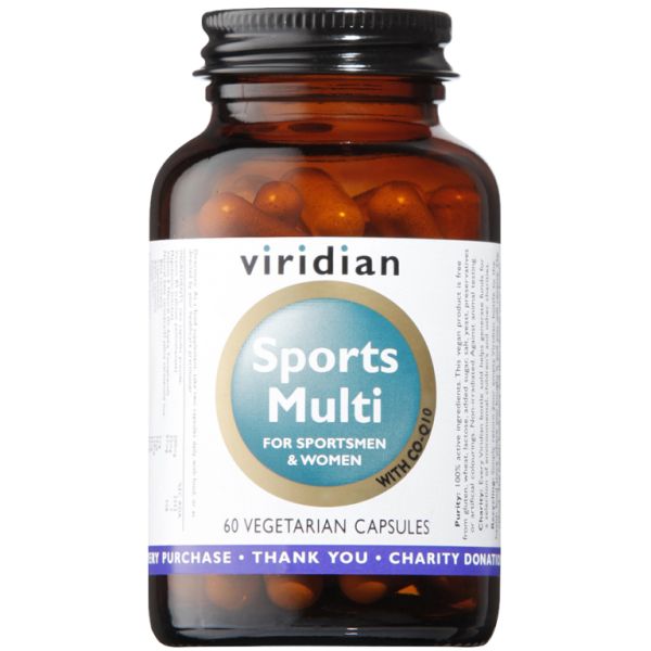 Sports Multi 60 cápsulas vegetais - VIRIDIAN