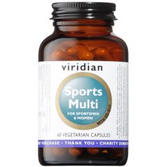 Acheter VIRIDIAN Sports Multi 60 Gélules Végétales Par 29,95€