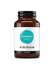 Comprar VIRIDIAN Extrato Padronizado de Cranberry 30 Cápsulas Vegetais Por 10,50€