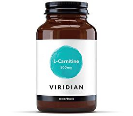 Buy VIRIDIAN L Carnitine 500 mg 30 Vegetable Capsules By 29,75€