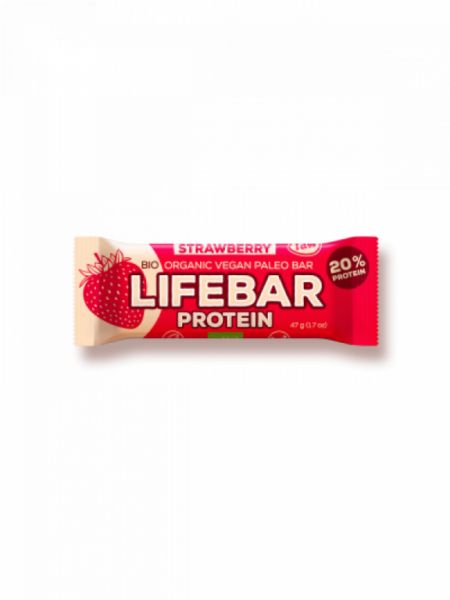 LIFEBAR AARDBEI-EIWIT - LIFEFOOD