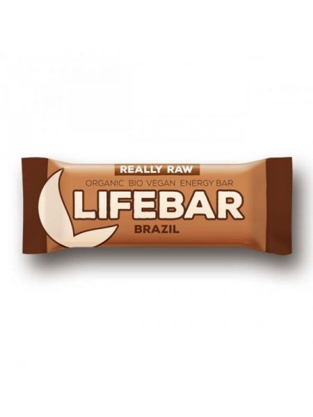 LIFEBAR NOIX DU BRÉSIL BIO 47 gr - LIFEFOOD