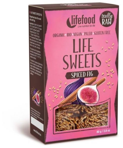 EKOLOGISKA FIK-KRYDDA LINERULLAR 80 gr - LIFEFOOD