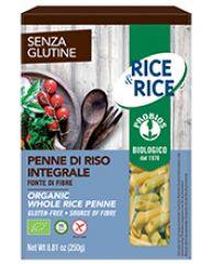 Buy RICE&RICE MACARONI 100% BIO WHOLE RICE 250 gr GLUT FREE By 3,10€