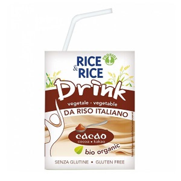 BEBIDA ARROZ CHOCO BIO 200 ml - RICE&RICE