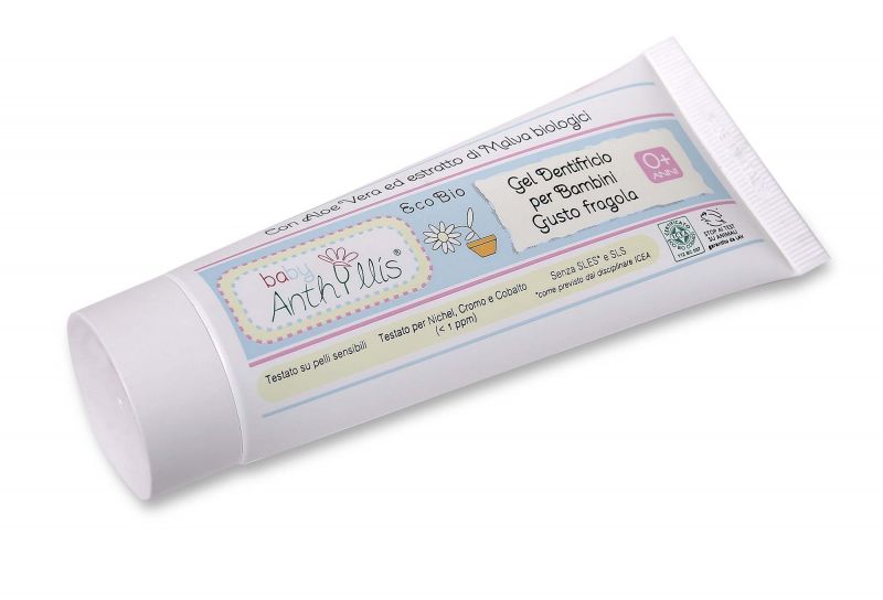 Toothpaste children aloe vera and mauve Eco 75 ml