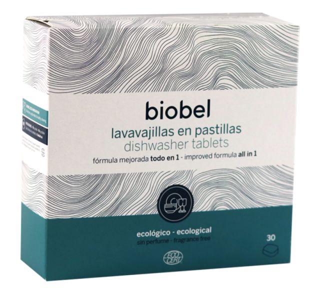 Pastiglie per lavastoviglie ECO Biobel 30 unità