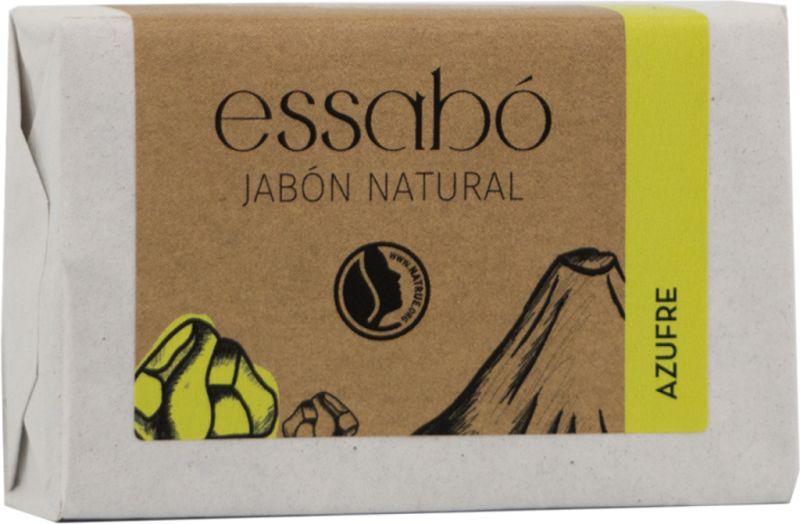 Jabón natural azufre 100 gr Essabo Art