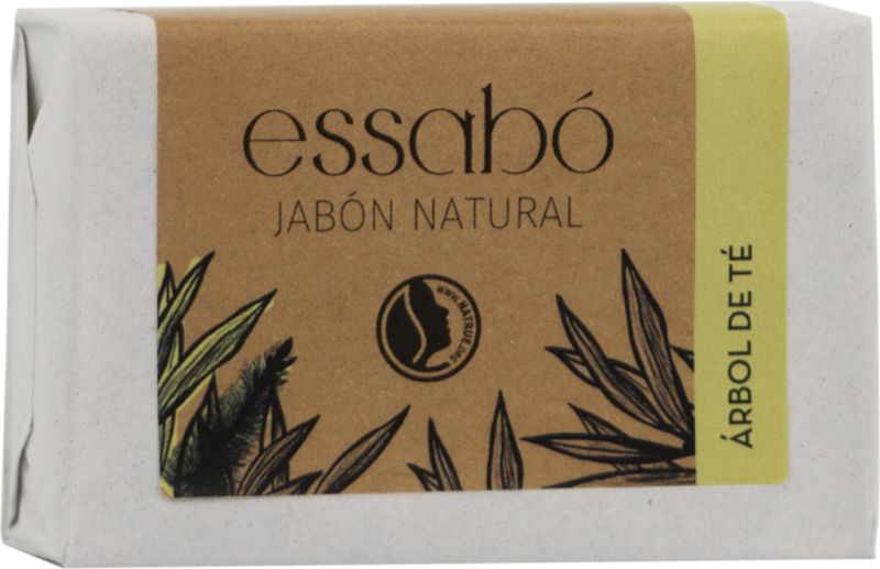 Jabón natural árbol de té 100 gr Essabo Art