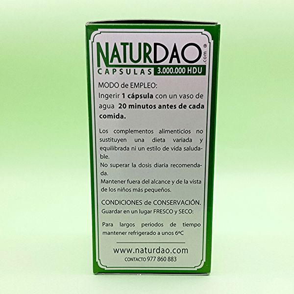 NATURDAO 3.000.000 HDU 60 VCaps. Aiuta le persone con carenza di DAO Img 6