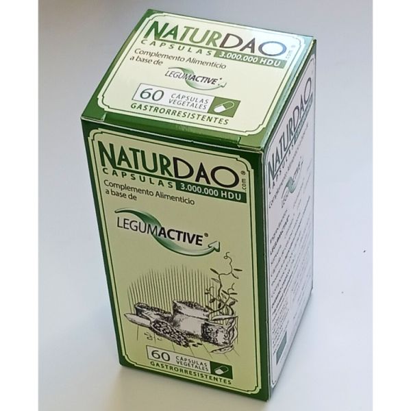 Naturdao 3.000.000 HDU 60 Cápsulas Vegetais Pacote 2 unidades. Eficaz contra histamina Img 2