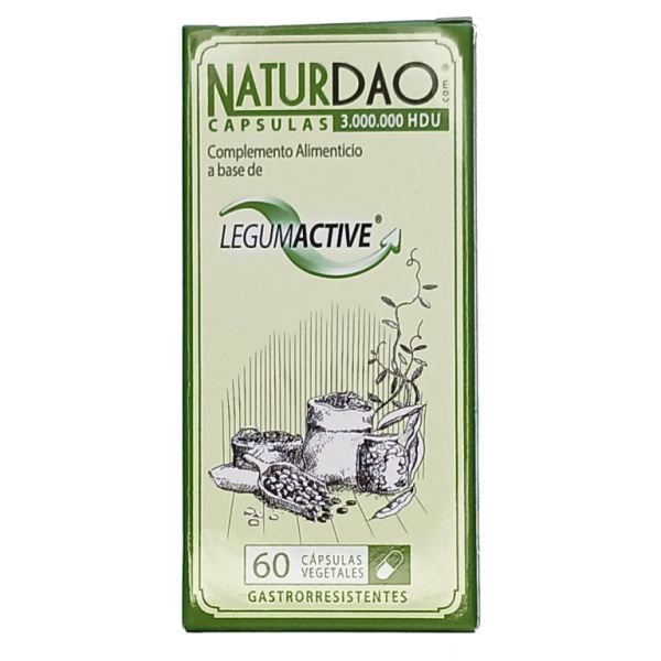 Naturdao 3.000.000 HDU 60 Càpsules Vegetals Pack 2 ud. Eficaç contra la histaminosi Img 3