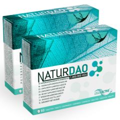 Buy NATURDAO Naturdao 1,000,000HDU 60 Tablets 2 units. [Diamine oxidase deficiency, Histamine intolerance, DAO, DAO deficiency, histamine, Without Histamine] By 55,90€