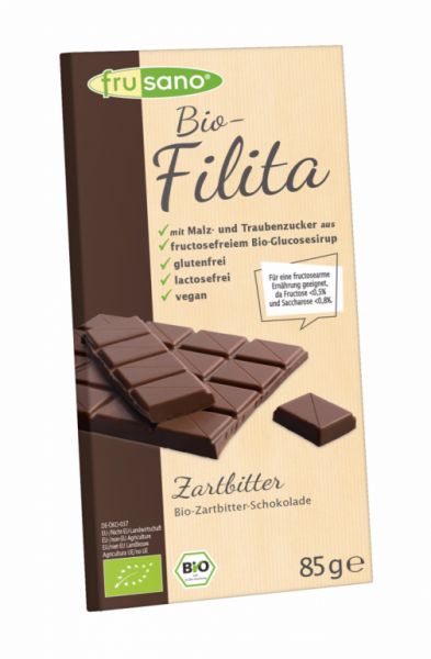 Biologische pure chocolade (Bio Zartbitter) 85 g